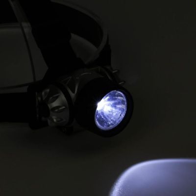 Фонарь налобный "Мастер К.", 1 LED, 3 ААА