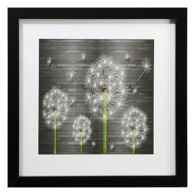 Картина стекло пэт "Воздушные одуванчики" 35х35 см