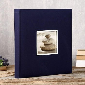 Фотоальбом Fotografia на 400 фото, 10x15 см., "Темно-синий"