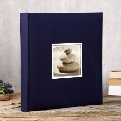 Фотоальбом Fotografia на 400 фото, 10x15 см., "Темно-синий"