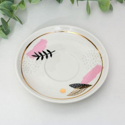 Кофейная пара "Цветы", 140 мл