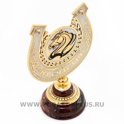 Подкова "На счастье"-4 камень яшма
