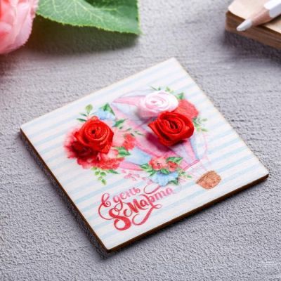 Магнит «Воздушный шар», 7 х 7 см