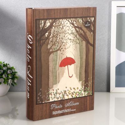 Фотоальбом на 300 фото 10х15 см "Непогода" в коробке МИКС 33,5х23,5х5,5 см