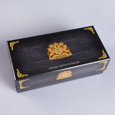 Трубка "Командор" классическая, прямая, 15х4 см