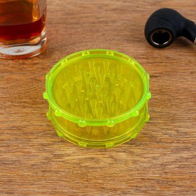 Измельчитель для табака, 10.5х3.8 см, микс