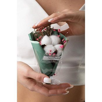 Мини букет «Мятное настоение», 8 × 14 см