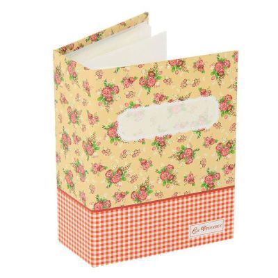 Фотоальбом на 100 фото 10х15 см "Полотно с цветами", микс