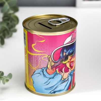 Копилка-банка металл "Потом накоплю"