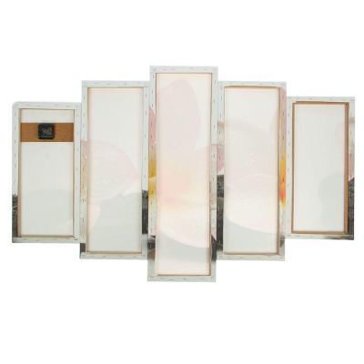 Часы настенные модульные «Цветок на камне», 80 × 140 см