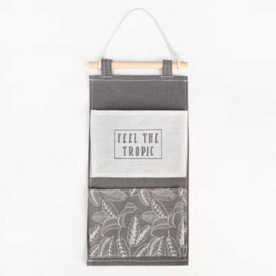 Кармашек текстильный Этель "Feel the tropic", 41*20 см