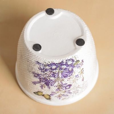 Кашпо "Ботаника" рельефное, микс 0,4 л