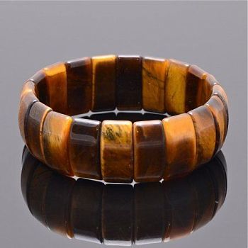 Браслет Тигровый глаз "Клеопатра" арт. бНТГ-2(20-10)-18-1