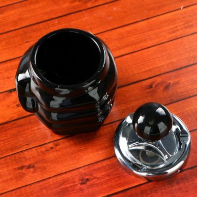 Пепельница бездымная "Кулак", 12.5х15 см, микс