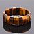 Браслет Тигровый глаз "Клеопатра" арт. бНТГ-2(20-10)-18-1