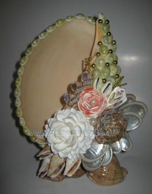 Светильник "Морская раковина" большая (h=27см)