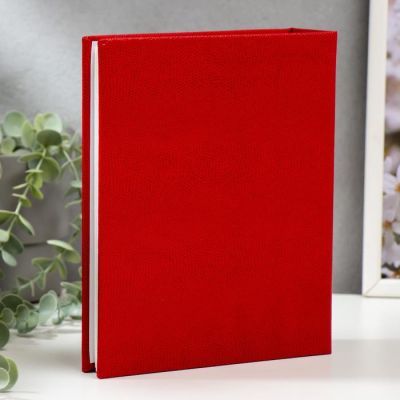 Фотоальбом "Красный" на 200 фото 10х15 см. 18,5х5х23,5 см. ПП карм.