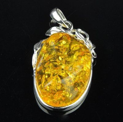 Кулон им.Янтарь "Афродита" арт.пиЯН-1173