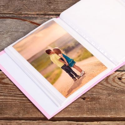 Фотоальбом на 40 фото 10х15 см "Зоопарк" в коробке, блёстки, объем.элемент МИКС 17х14х5 см