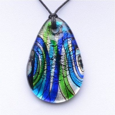 Подвеска Муранское стекло "Лурдас" арт.пМСТ-1526