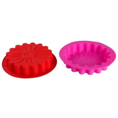 Форма для выпечки Доляна «Гербера», d=22 см, цвет МИКС