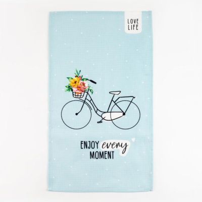 Полотенце кух."Доляна" love life 35х60 см, 100% хл, 160г/м2