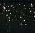 Гирлянда уличная "Бахрома" (Ш:4 м,В:0,6 м., тёплый белый)