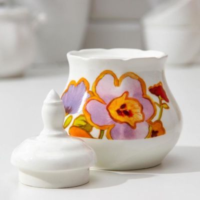 Сахарница «Арина. Цветы-2», 500 мл