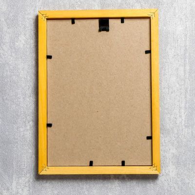 Фоторамка дерево 15х21 см, сосна, с небьющимся стеклом, МИКС