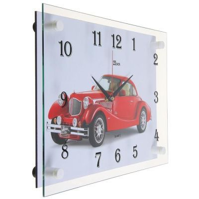 Часы настенные, серия: Транспорт, "Винтаж", 25х35  см, микс