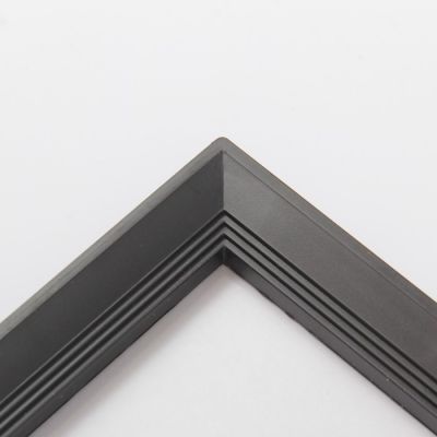 Фоторамка пластик L-5 21х30 см, чёрный, с небьющимся стеклом