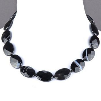 Бусы Агат "Изольда" арт.НАГ-16(18-25)-48-3