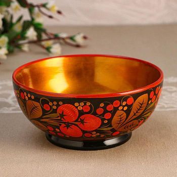 Чашка, 15,5х7,5 см, хохлома