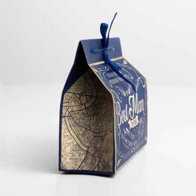 Упаковка для кондитерских изделий Bast man, 10 × 18 × 15 см