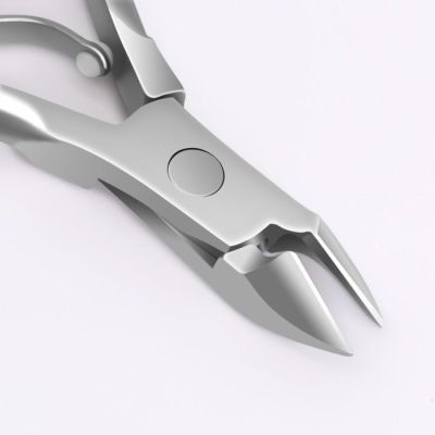 Кусачки маникюрные для кутикулы «Для самой прекрасной», 9,5 см, длина лезвия - 10 мм, в PVC-чехле, цвет серебристый