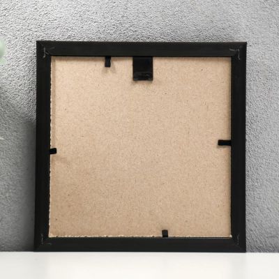 Фоторамка пластик 489 13х13 см чёрный