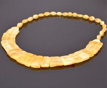 Колье  Янтарь "Тутанхамон" арт.НЯН-п589