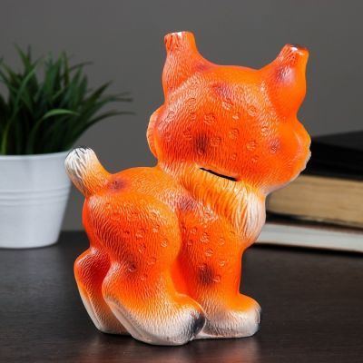 Копилка "Рысь" МИКС 19см