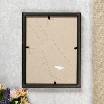 Фоторамка из пластика Черный 389 15х20 14мм/ фигурный(24)