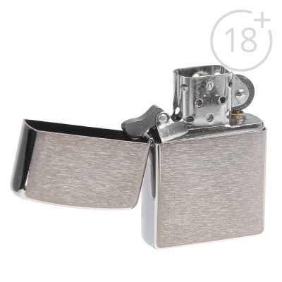 Зажигалка ZIPPO 200 Classic с покрытием Brushed Chrome