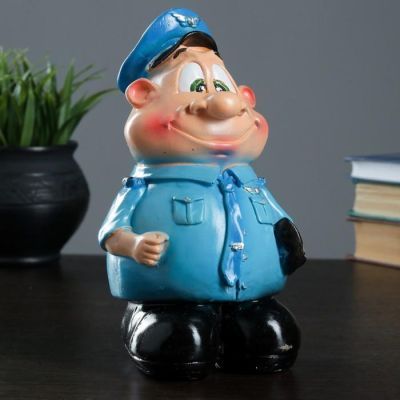 Копилка "Полицейский" 24х15х15см