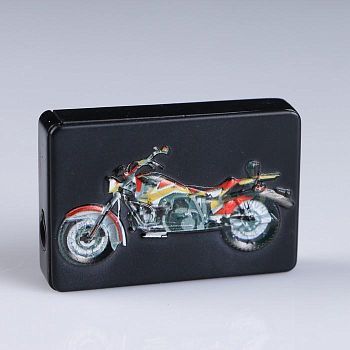 Зажигалка газовая "Мотоцикл", пьезо