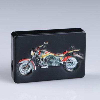 Зажигалка газовая "Мотоцикл", пьезо