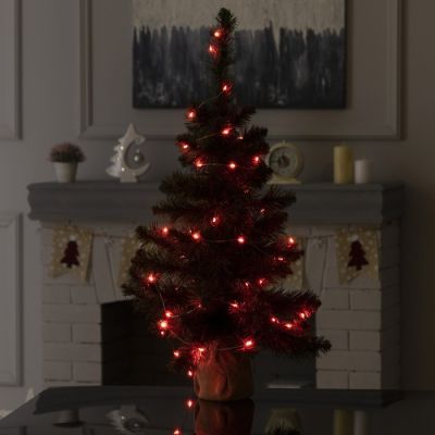 Гирлянда «Нить» 5 м роса, IP20, серебристая нить, 50 LED, управление с приложения, свечение RGB, USB