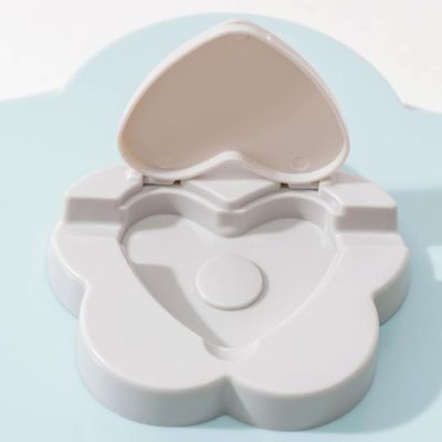 Менажница 2-ярусная, 10 отделений, 26,5×26,5×12 см, цвет МИКС