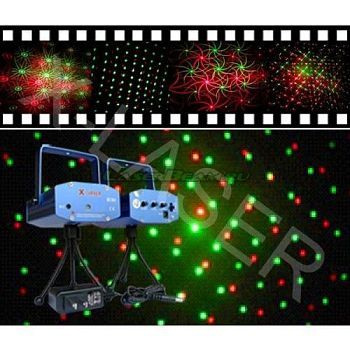 Портативный лазерный проектор №4 (серии X-Laser Mini)