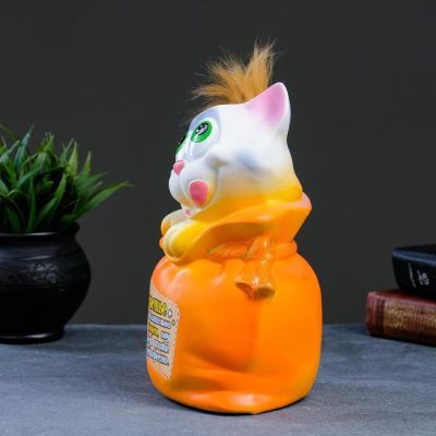 Копилка "Кот в Мешке - Счастье" 25 см