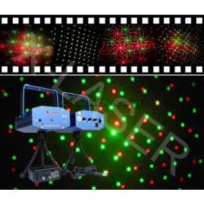 Портативный лазерный проектор №4 (серии X-Laser Mini)
