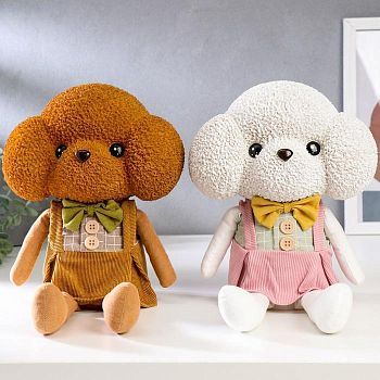 Копилка полистоун "Собачка в сарафане" МИКС 38х19х14 см