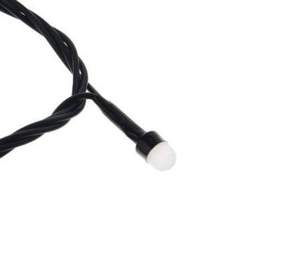 Гирлянда уличная "Метраж" (10 м. нить темная, бело-синий)